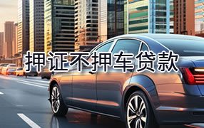吐鲁番押证不押车贷款